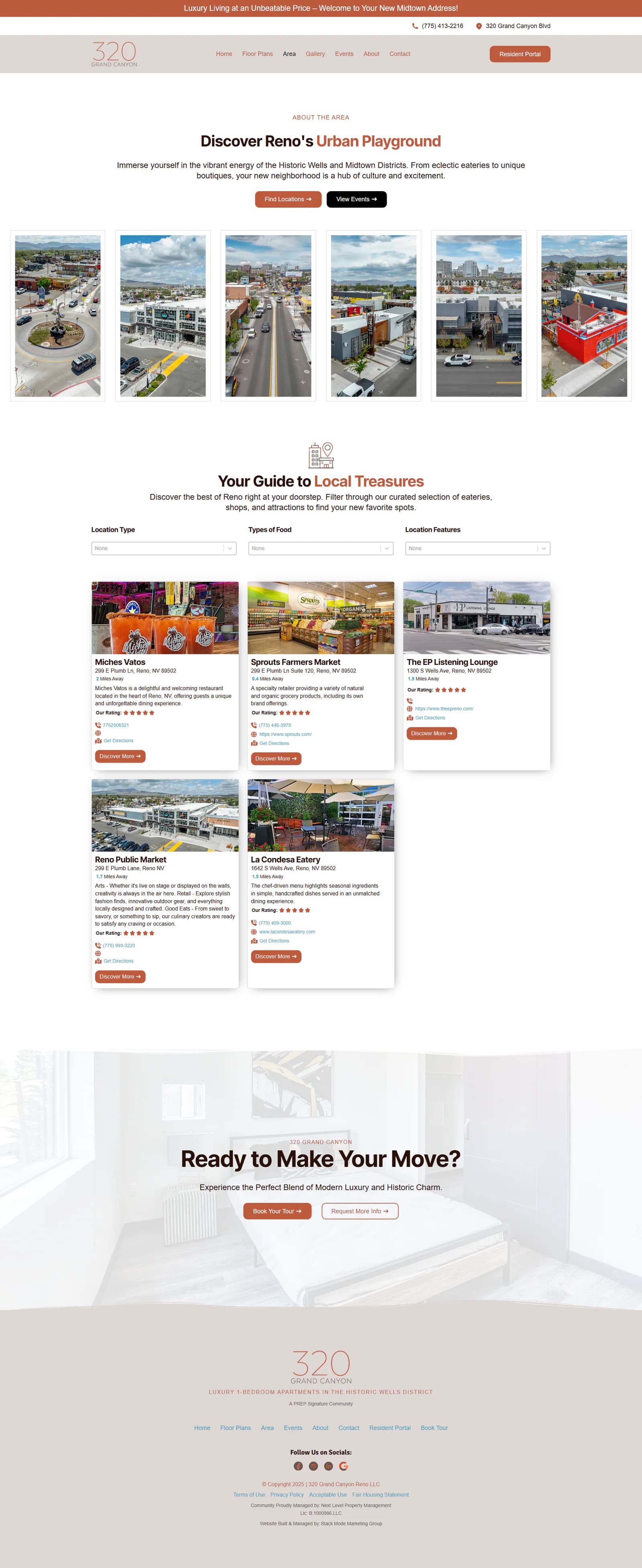 320 Grand Canyon area page