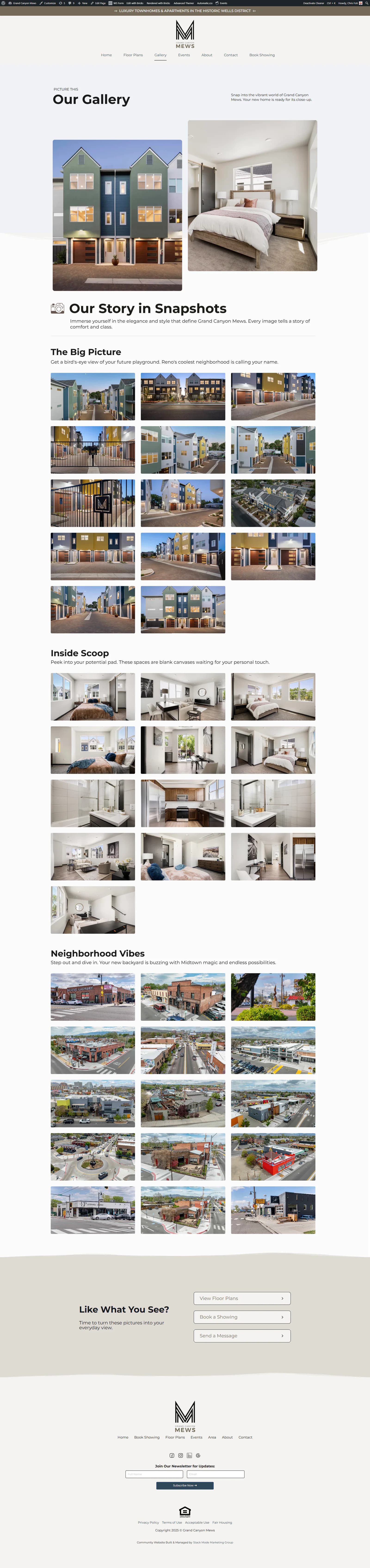 Grand Canyon Mews gallery page