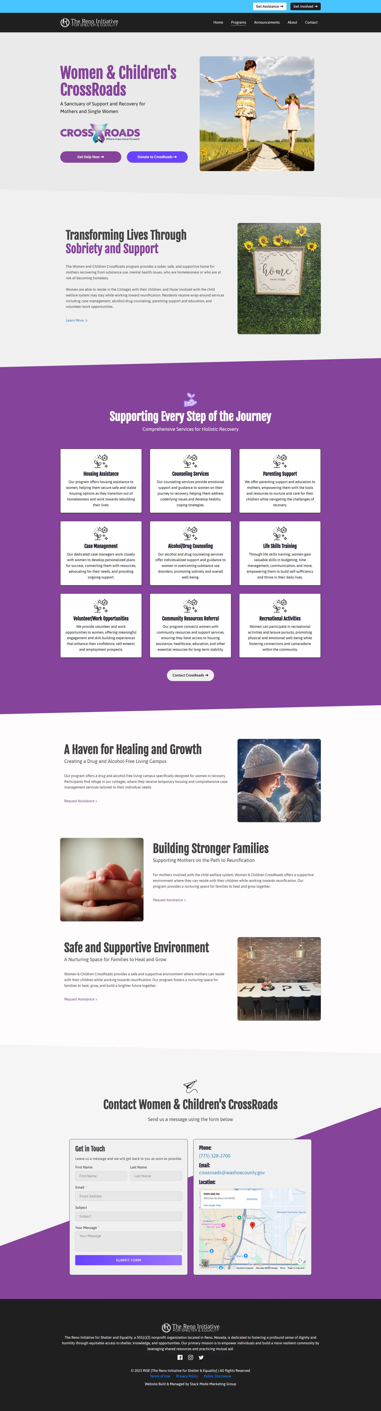 RISE program page