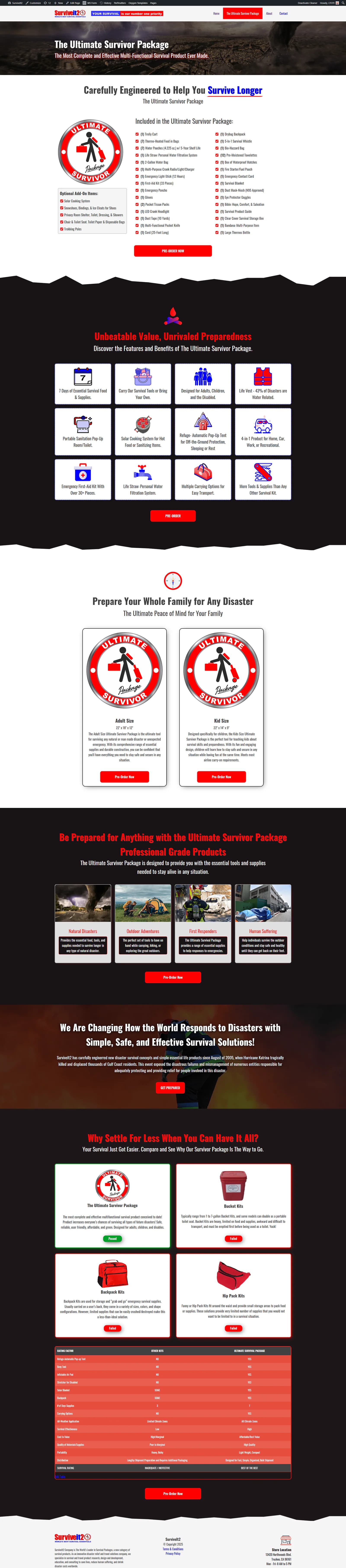 SurviveIt2 product page