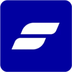 Fidelity Investments logo on a dark blue background, representing financial services and investment management.