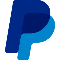 PayPal logo showing a blue "P" symbol for secure online payments and digital commerce solutions.