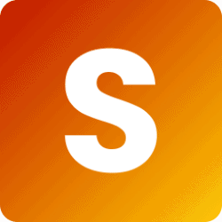 High-resolution logo of Stack Mode Marketing Group featuring a bold white "S" on a vibrant orange gradient background. Ideal for branding, marketing, and digital media.